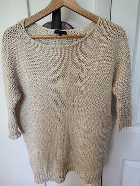 Theory Cotton Linen Sweater
